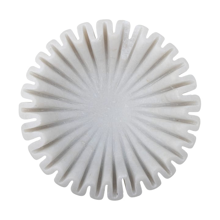 Harmonia decoratieschaal Ø17 cm, White marble Bloomingville
