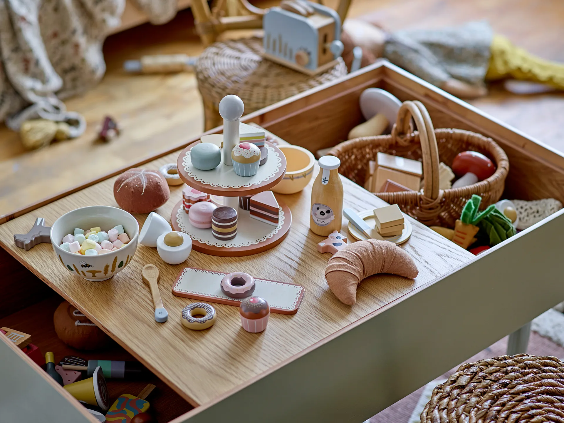 Harvest kom Ø11,5 cm 3-delig, Natuur Bloomingville