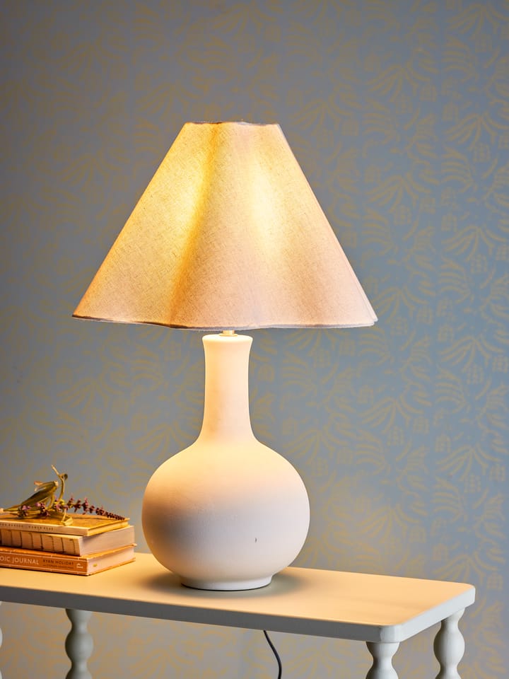 Heide tafellamp 60 cm, Wit Bloomingville