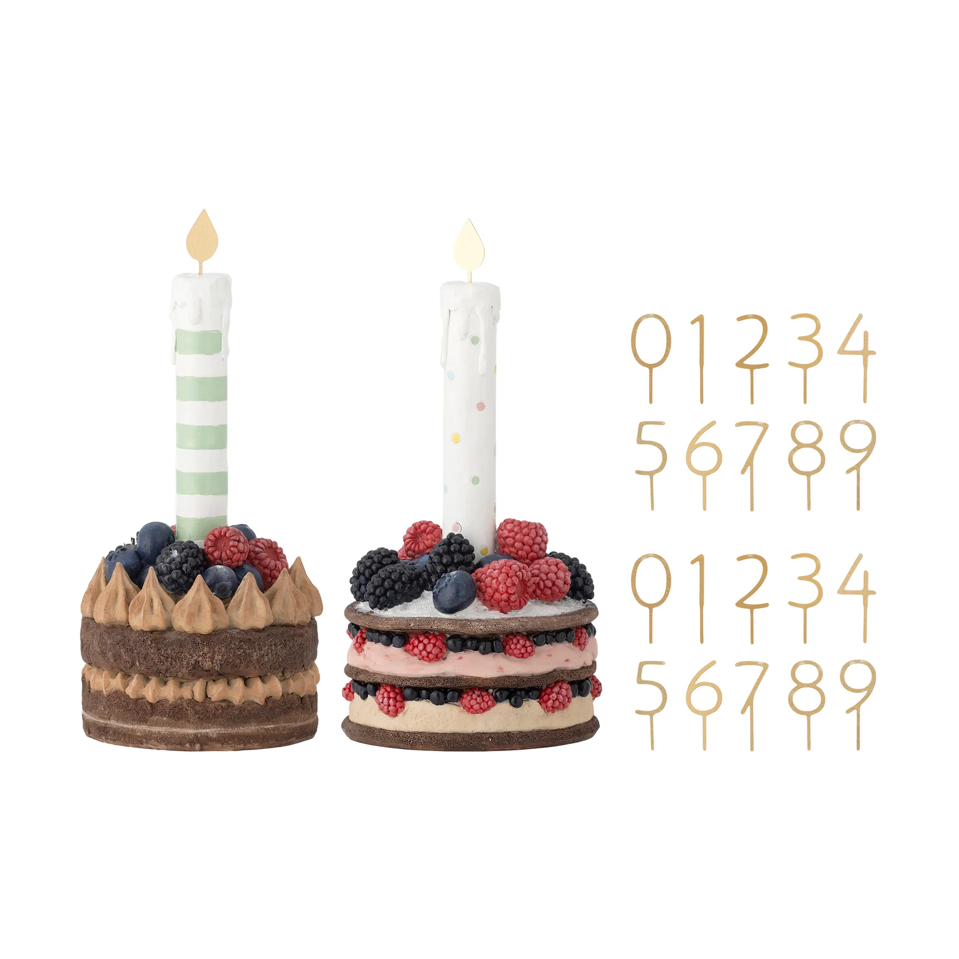 Hooray verjaardagsdecoratie 2-delig, Rood Bloomingville