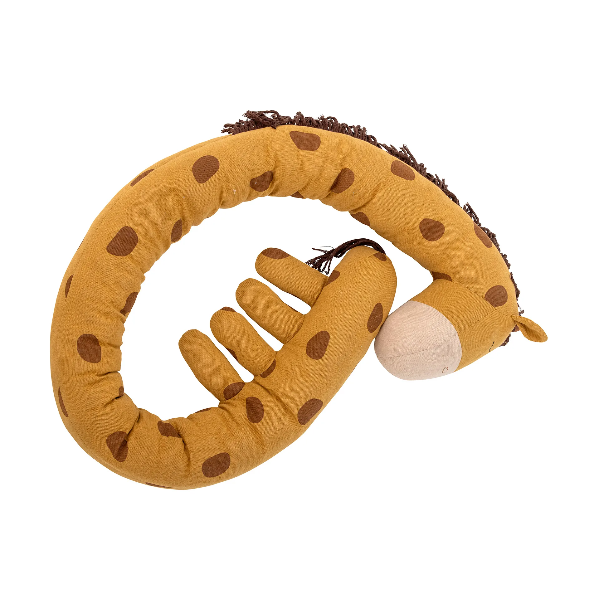 Ibber knuffel 184 cm, Orange giraffe Bloomingville