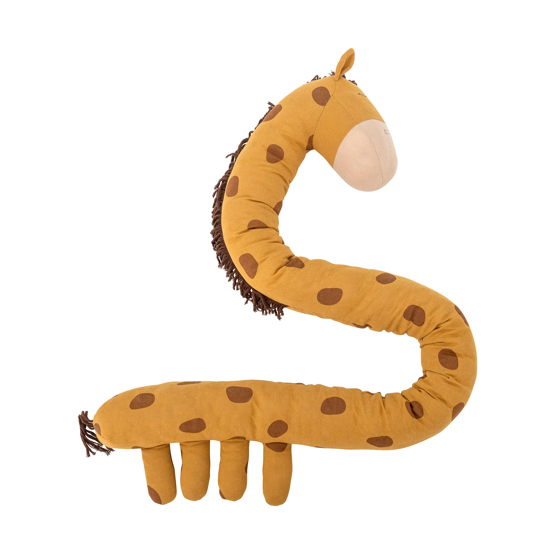 Ibber knuffel 184 cm, Orange giraffe Bloomingville