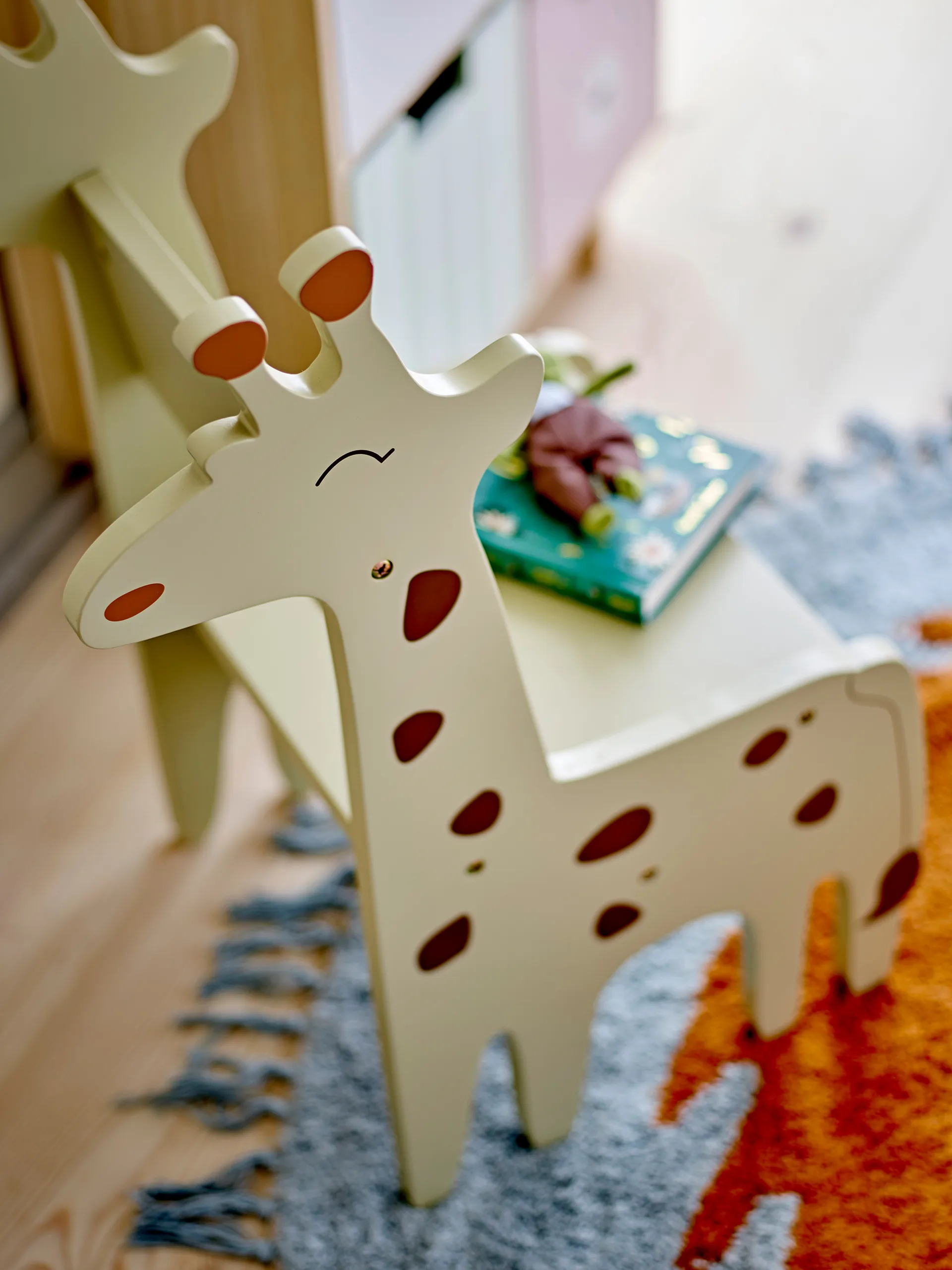 Ibber stoel, Grijs Bloomingville