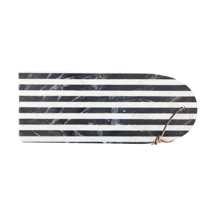 Illuna snijplank 20x40 cm - Zwart-wit marmer - Bloomingville