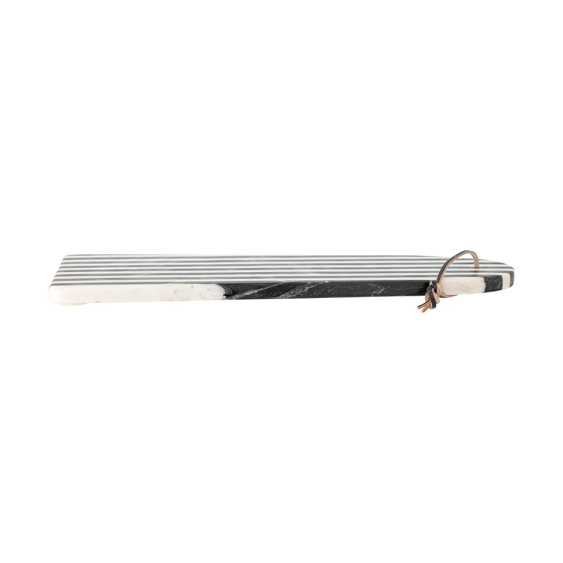 Illuna snijplank 20x40 cm, Zwart-wit marmer Bloomingville