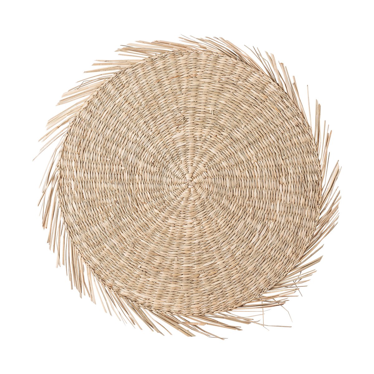 Bloomingville Ilsa placemat o38 cm Natuur | Scandinavisch Interieur | Placemats | Beige