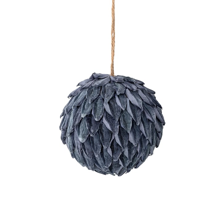Ingeborgmaria Ornament kerstbal, Blauw Bloomingville