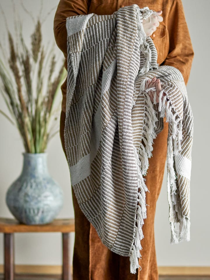 Isnel plaid 130x160 cm, Natuur Bloomingville