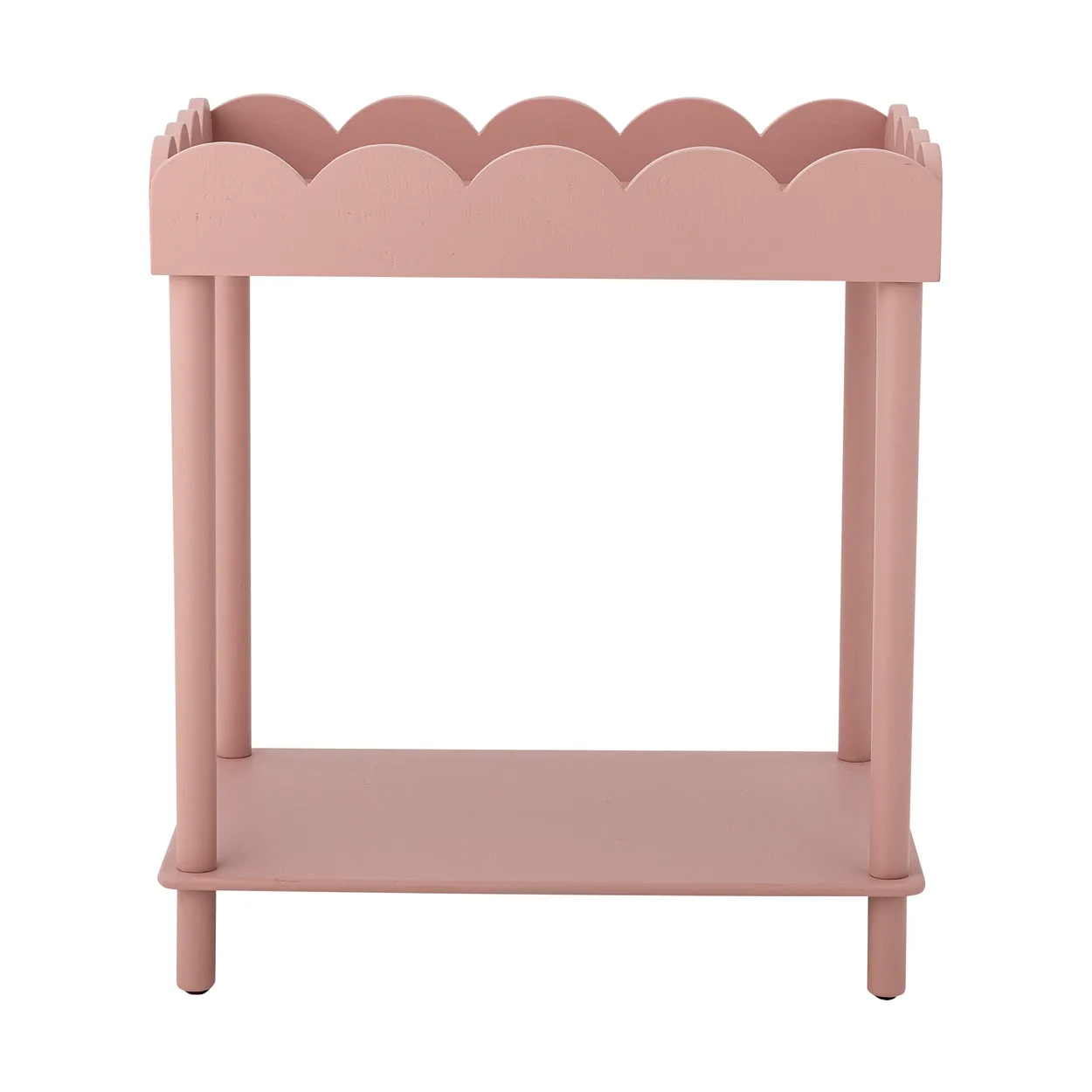 Bloomingville Isola bijzettafel 60x68 cm Roos | Scandinavisch Interieur | Bijzettafels | Roze