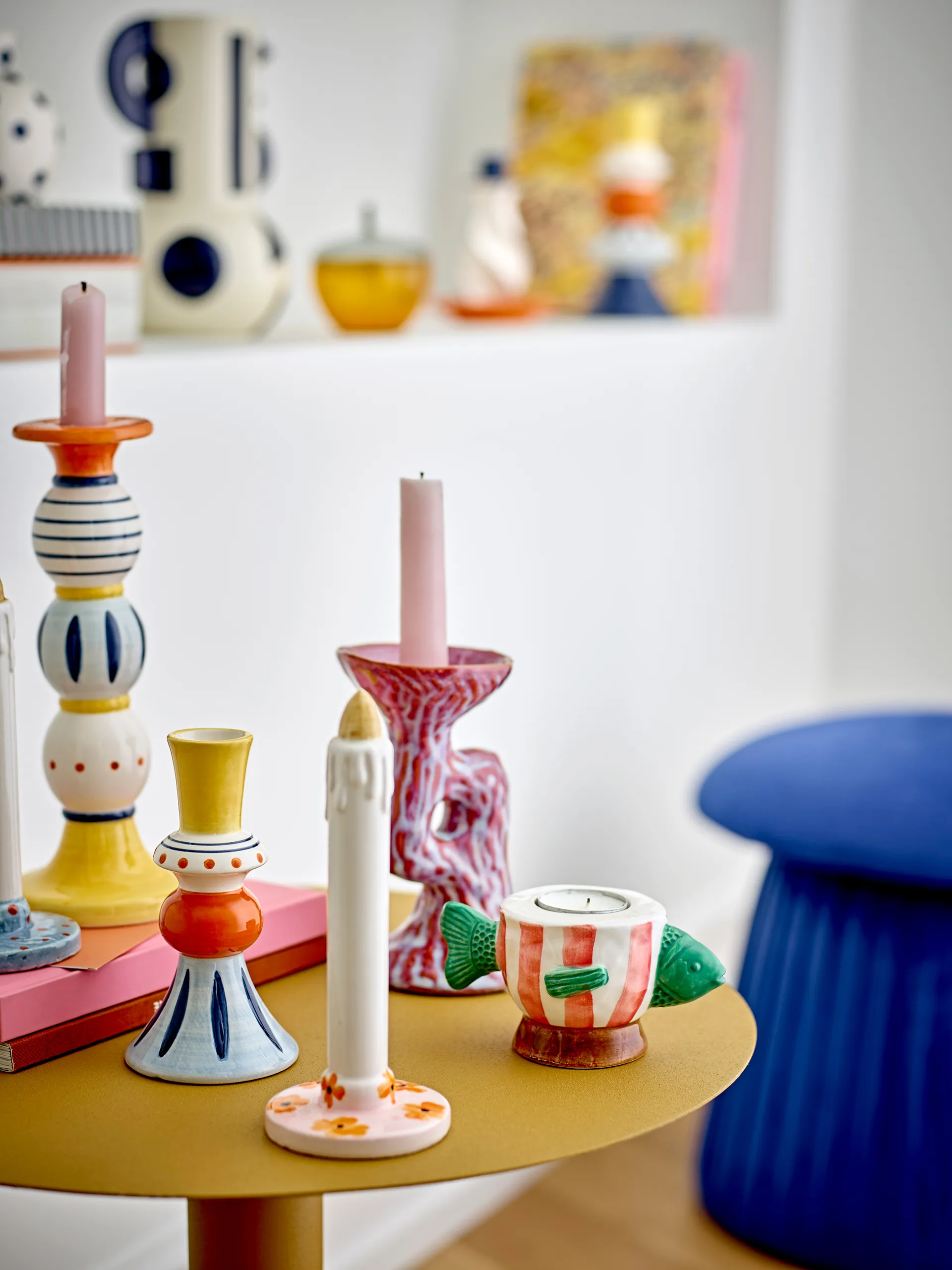 Ivalie kandelaar, Roze Bloomingville