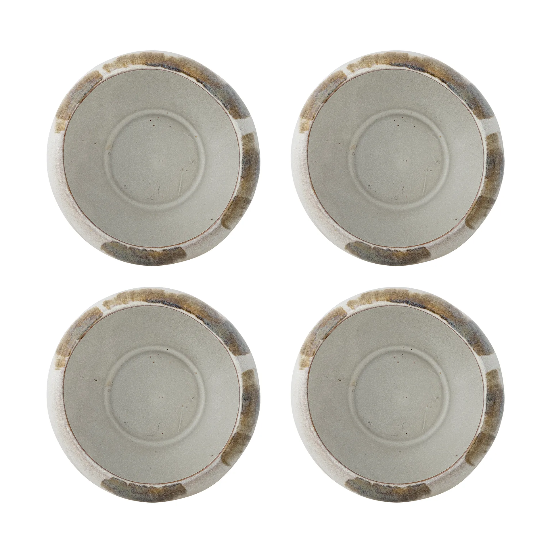 Jade schaal 4-pack Ø12 cm, Natuur Bloomingville