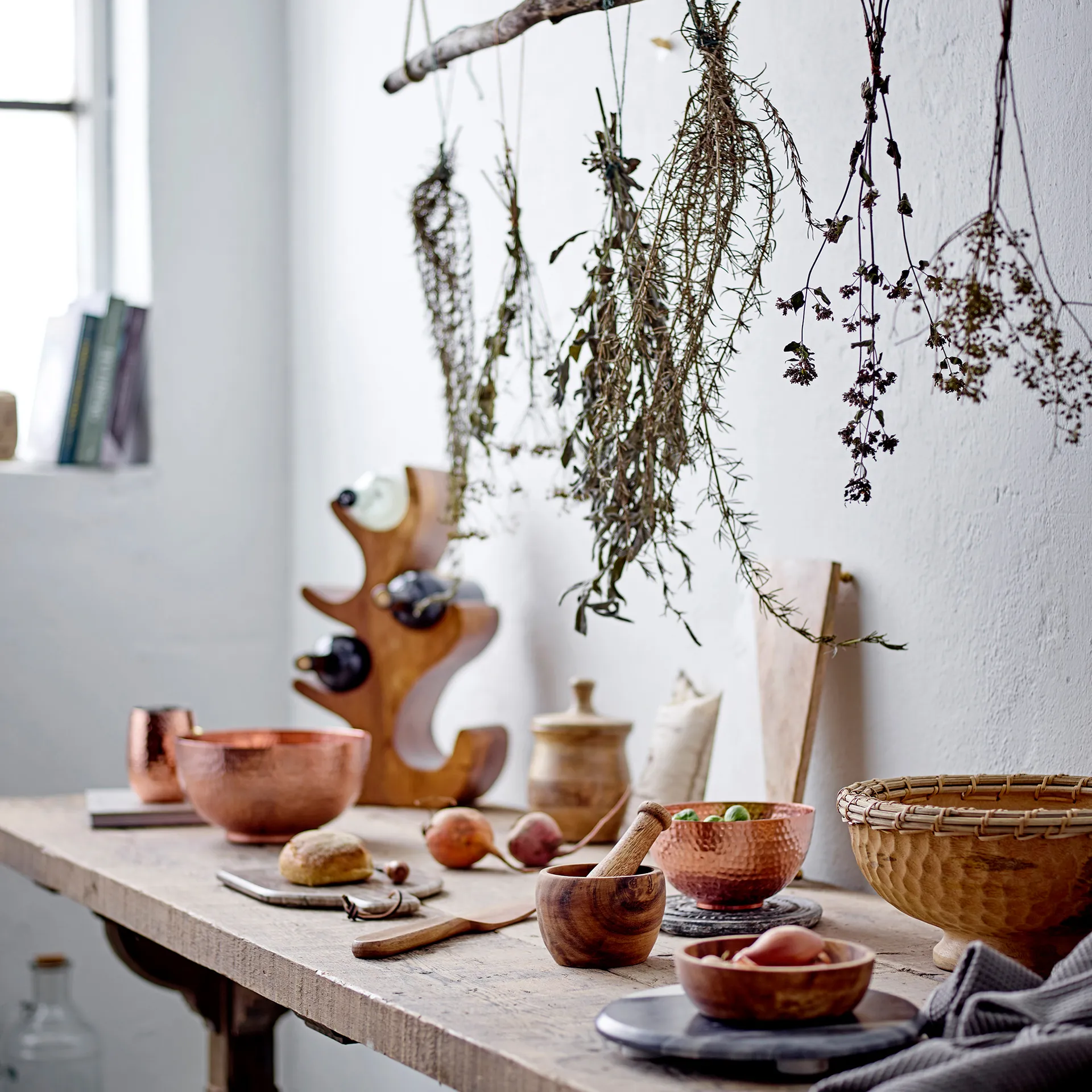 Jai serveerschotel marmer, Ø25,5 cm Bloomingville