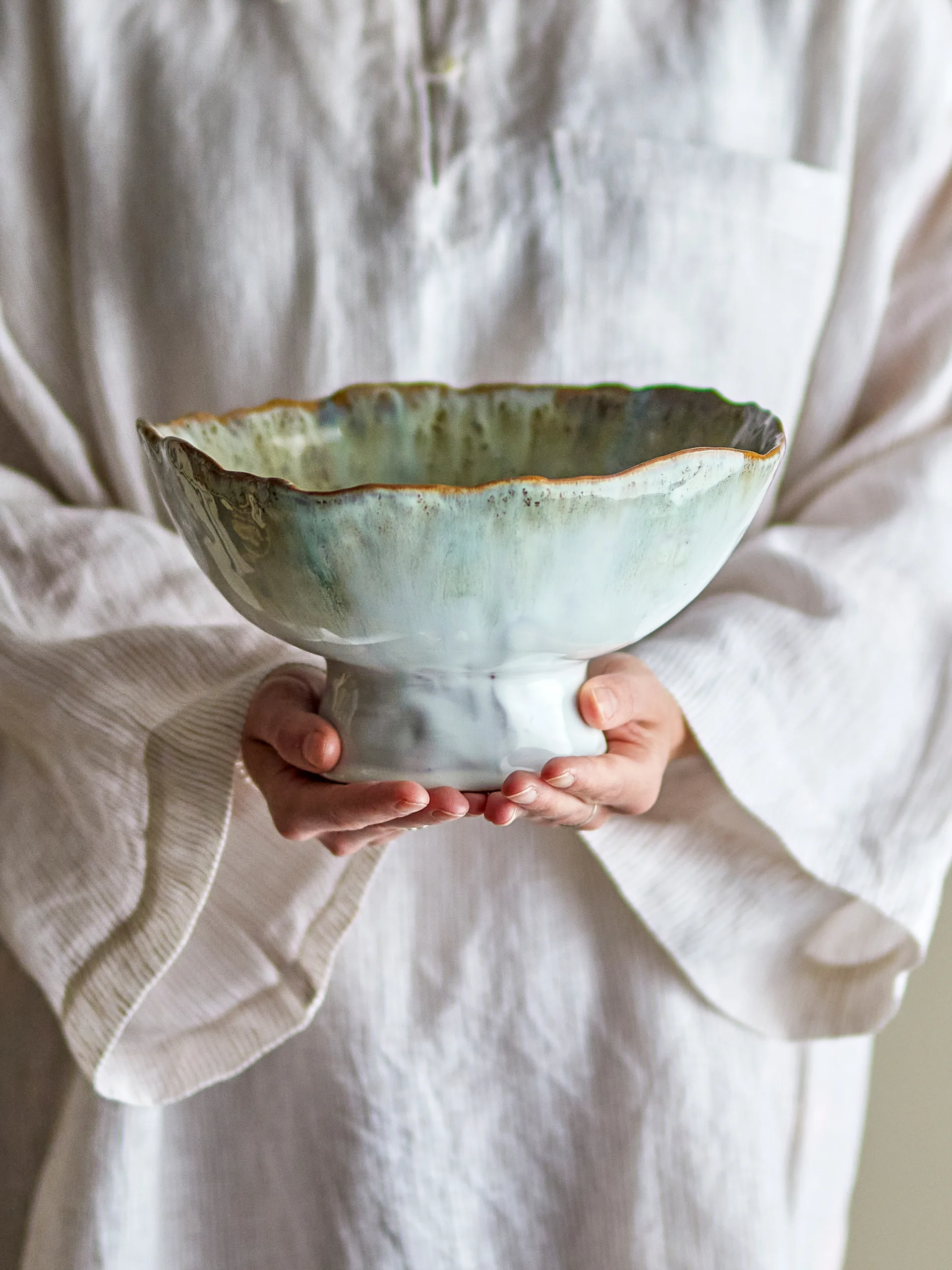 Joby schaal Ø24 cm, Blauw Bloomingville