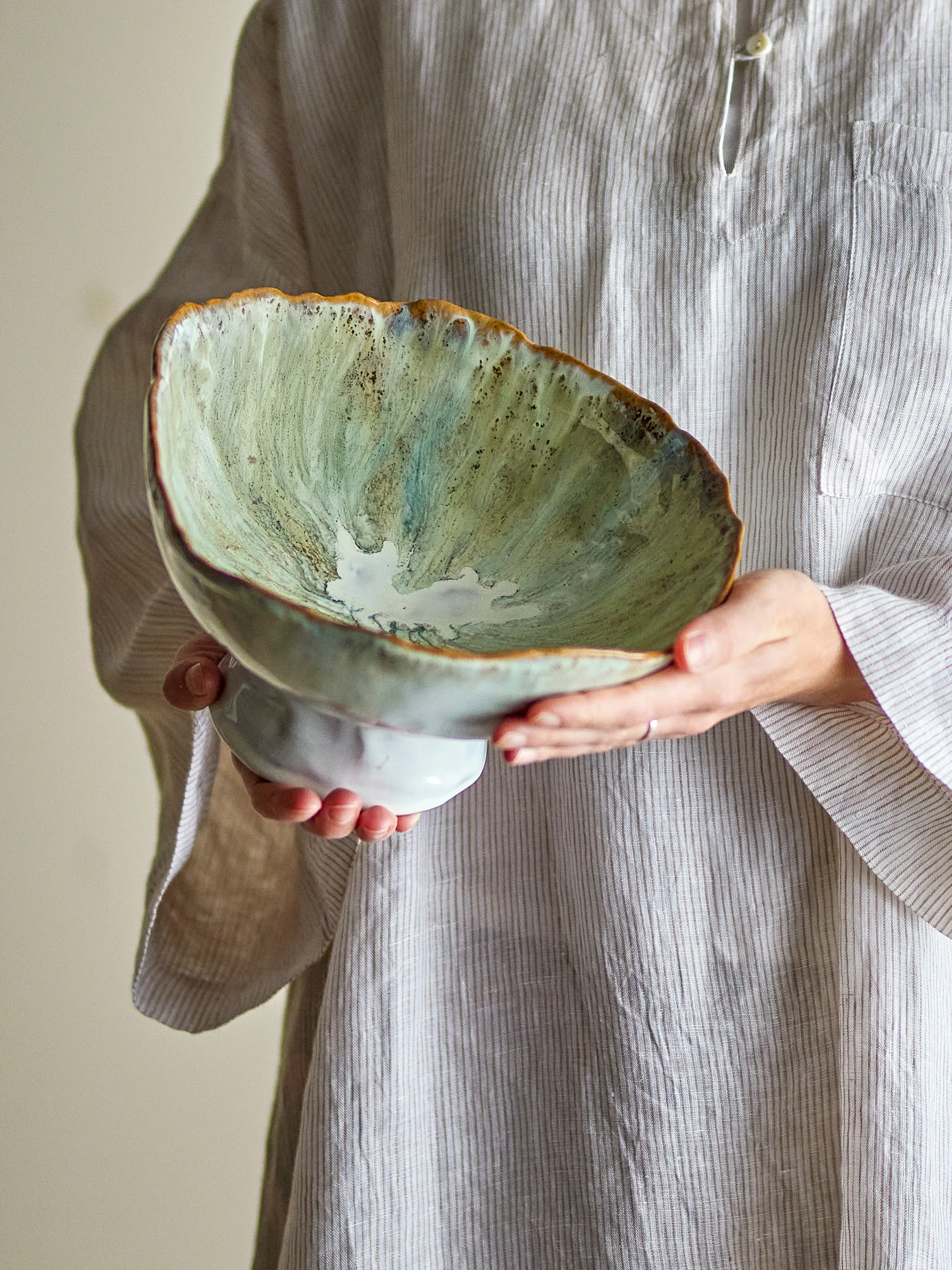 Joby schaal Ø24 cm, Blauw Bloomingville