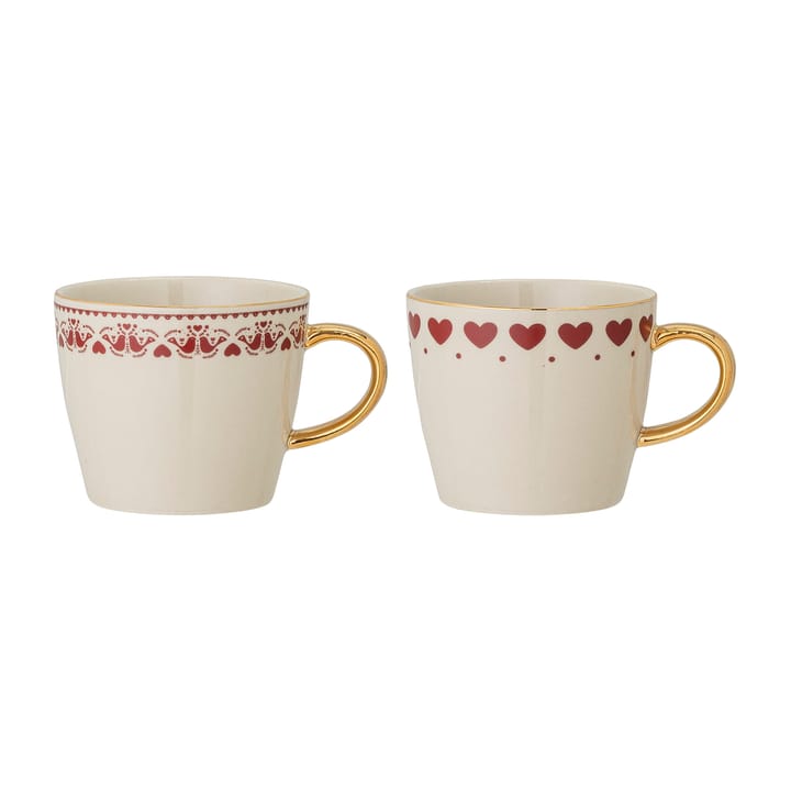 Jolly mok 2-pack - Red - Bloomingville