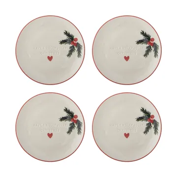 Jovida ontbijtbord - Nature, 4-delig, Ø16 cm - Bloomingville