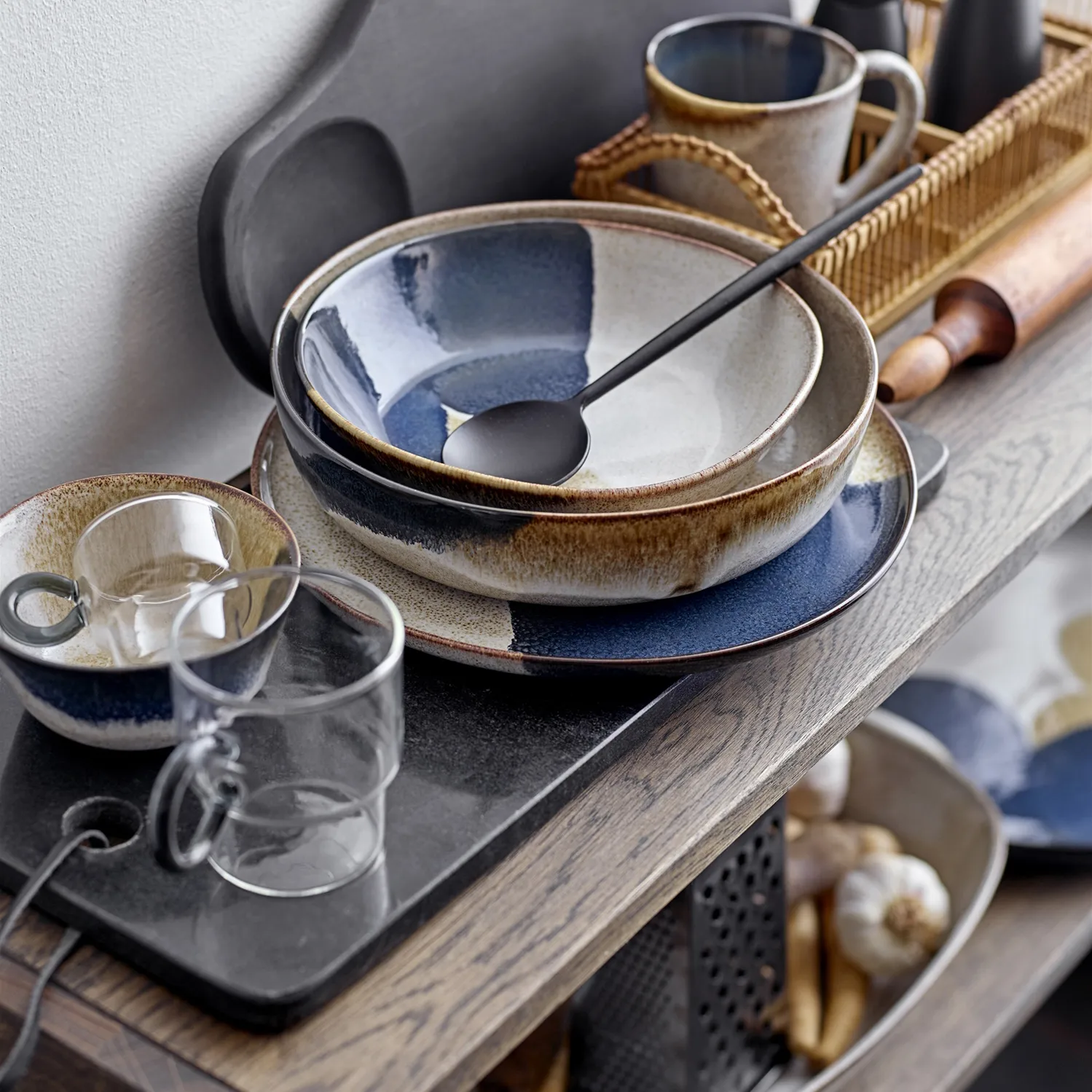 Jules serveerschaal 17,5 cm, Multi Bloomingville