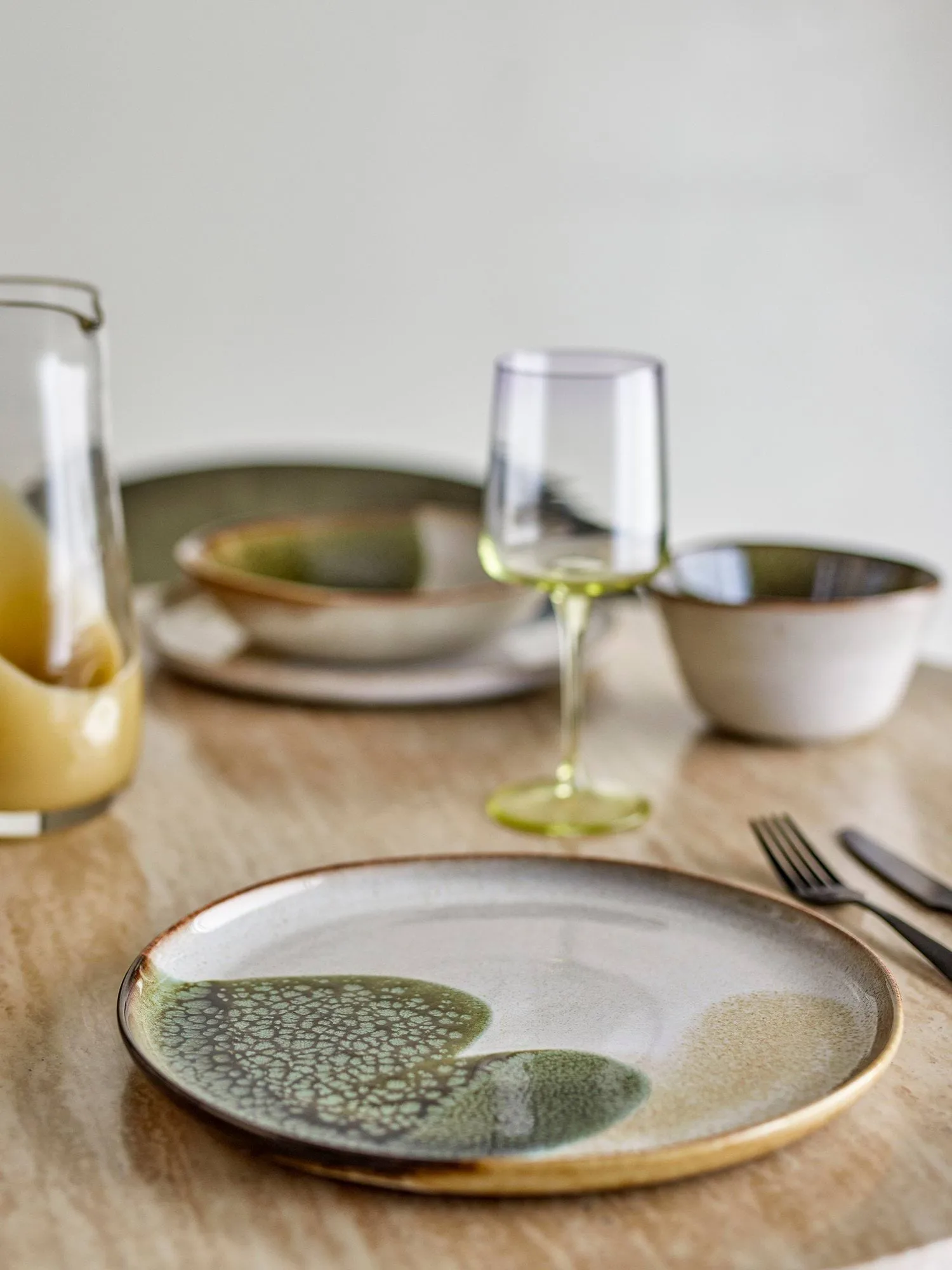 Jules servieset 12-delig, Groen Bloomingville