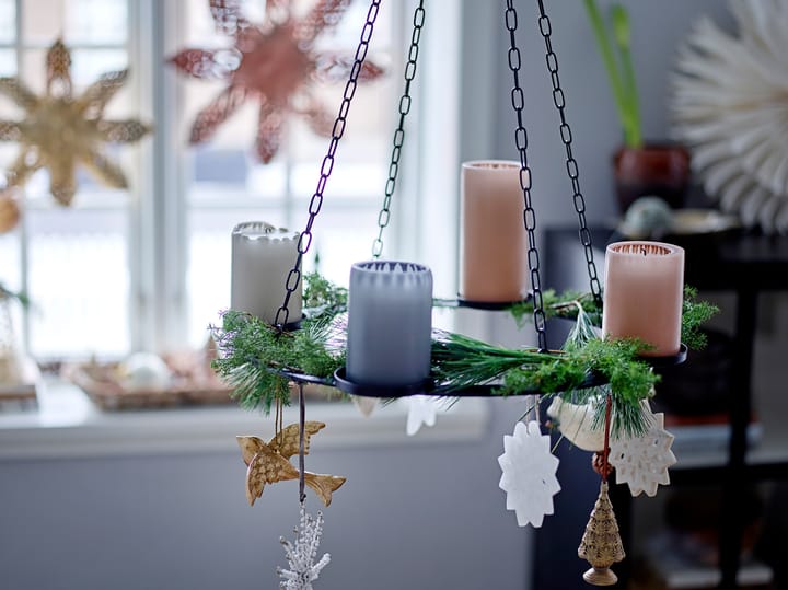 Jutta adventskandelaar kroonluchter Ø40 cm, Zwart Bloomingville