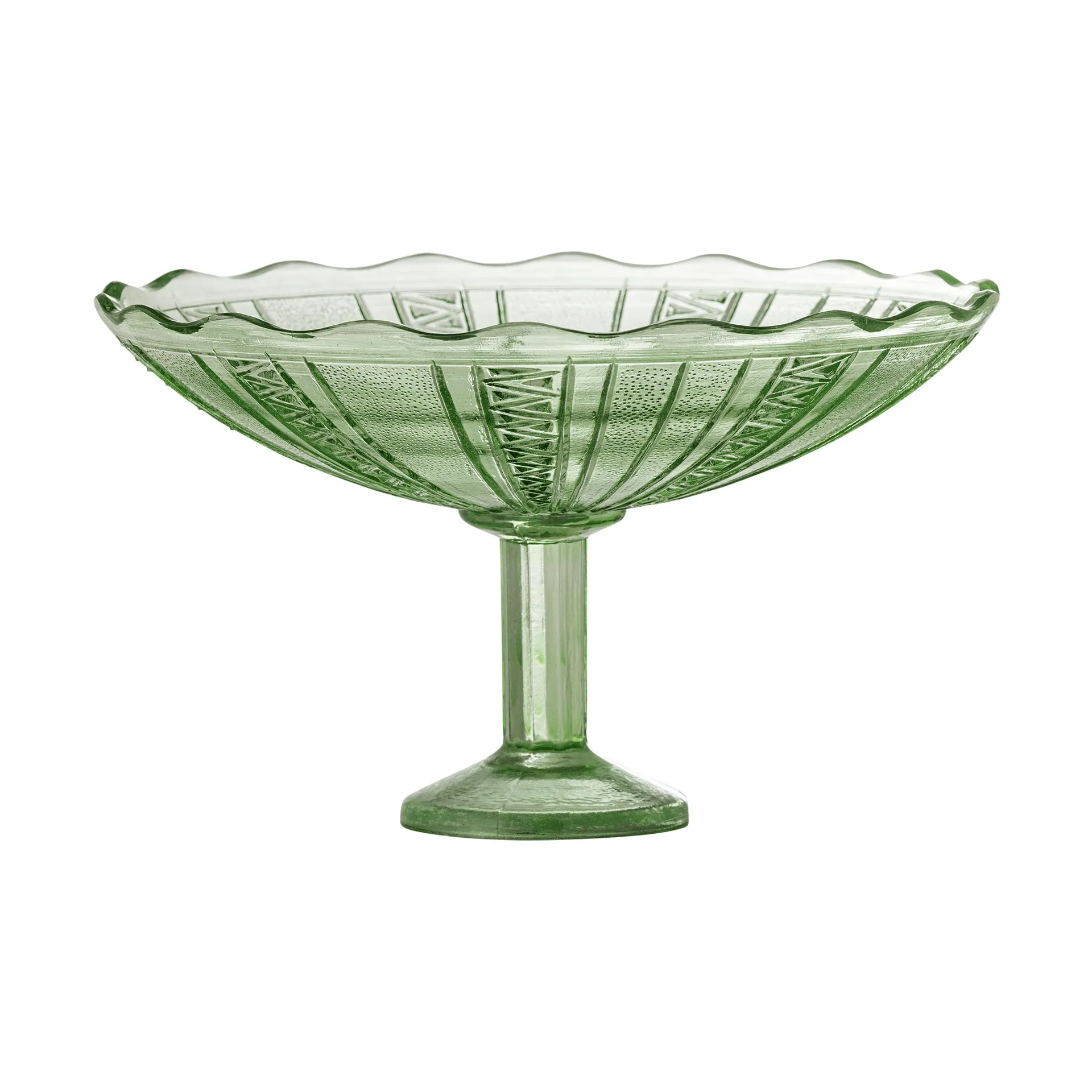 Kaddy pedestal kom, Groen, Ø23 cm Bloomingville