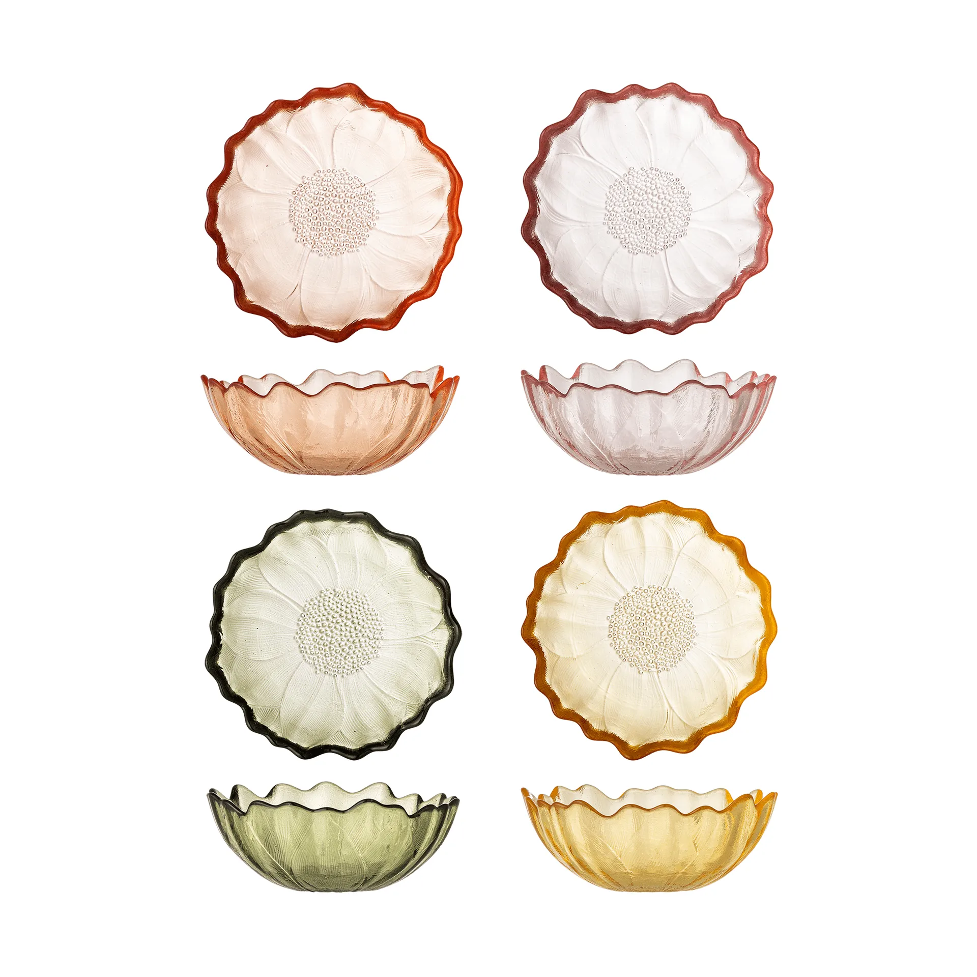 Kana kom, Multi, 4-delig Bloomingville