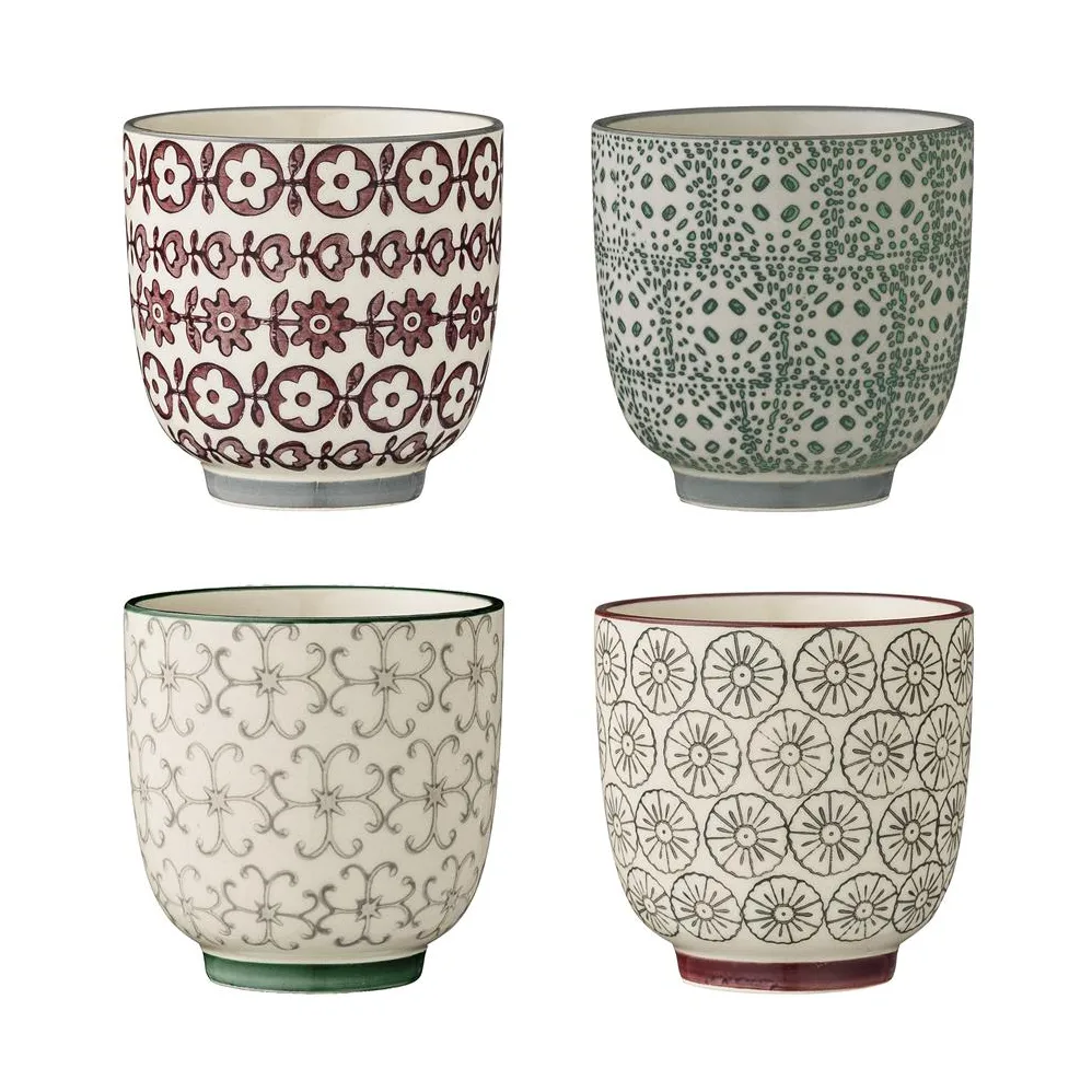 Karine kop 4-delig 7 cm.,  Bloomingville