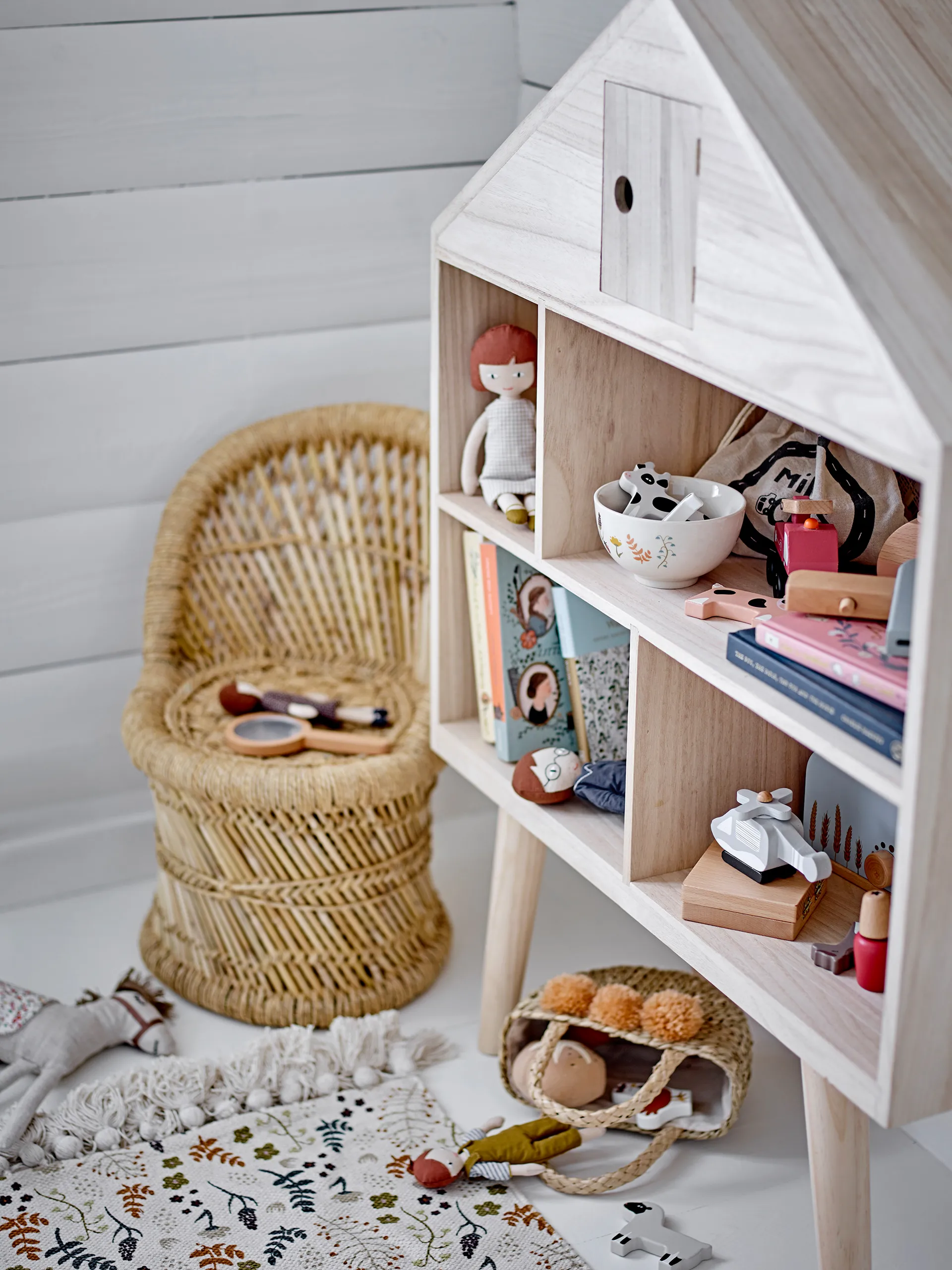 Karlo speelgoedset 7-delig, Grijs Bloomingville