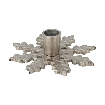 Kashi kandelaar - Zilver, Ø13,5 cm - Bloomingville