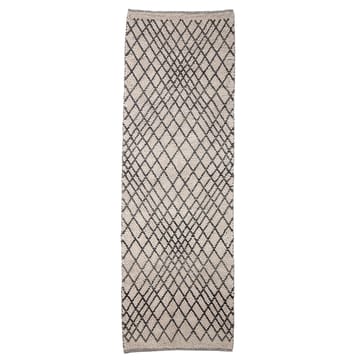 Kaya wollen vloerkleed 80x250 cm - Grijs - Bloomingville