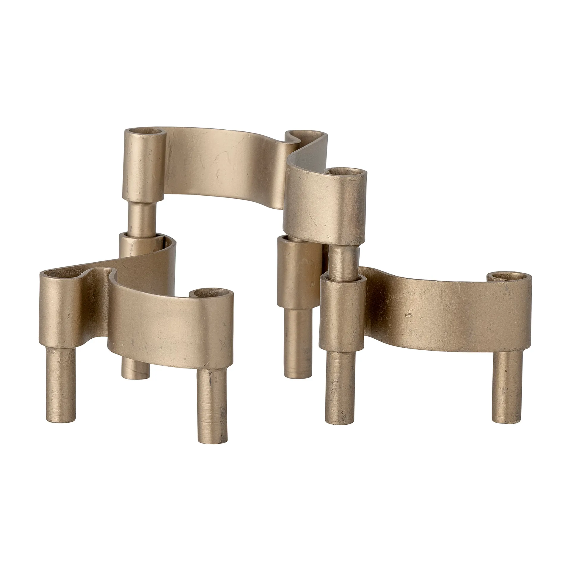 Kenja kandelaar, Messing Bloomingville