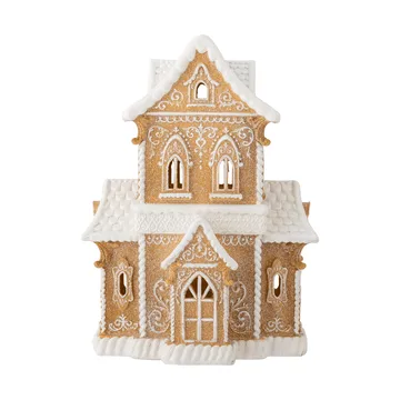 Kevin decoratiehuis met licht - Bruin, 37 cm - Bloomingville