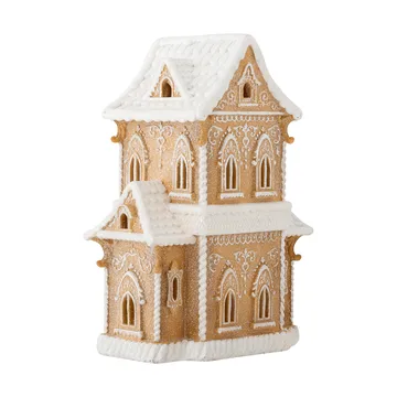 Kevin decoratiehuis met licht - Bruin, 37 cm - Bloomingville