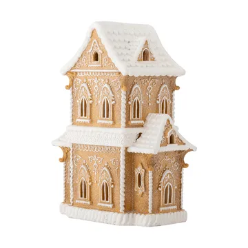 Kevin decoratiehuis met licht - Bruin, 37 cm - Bloomingville
