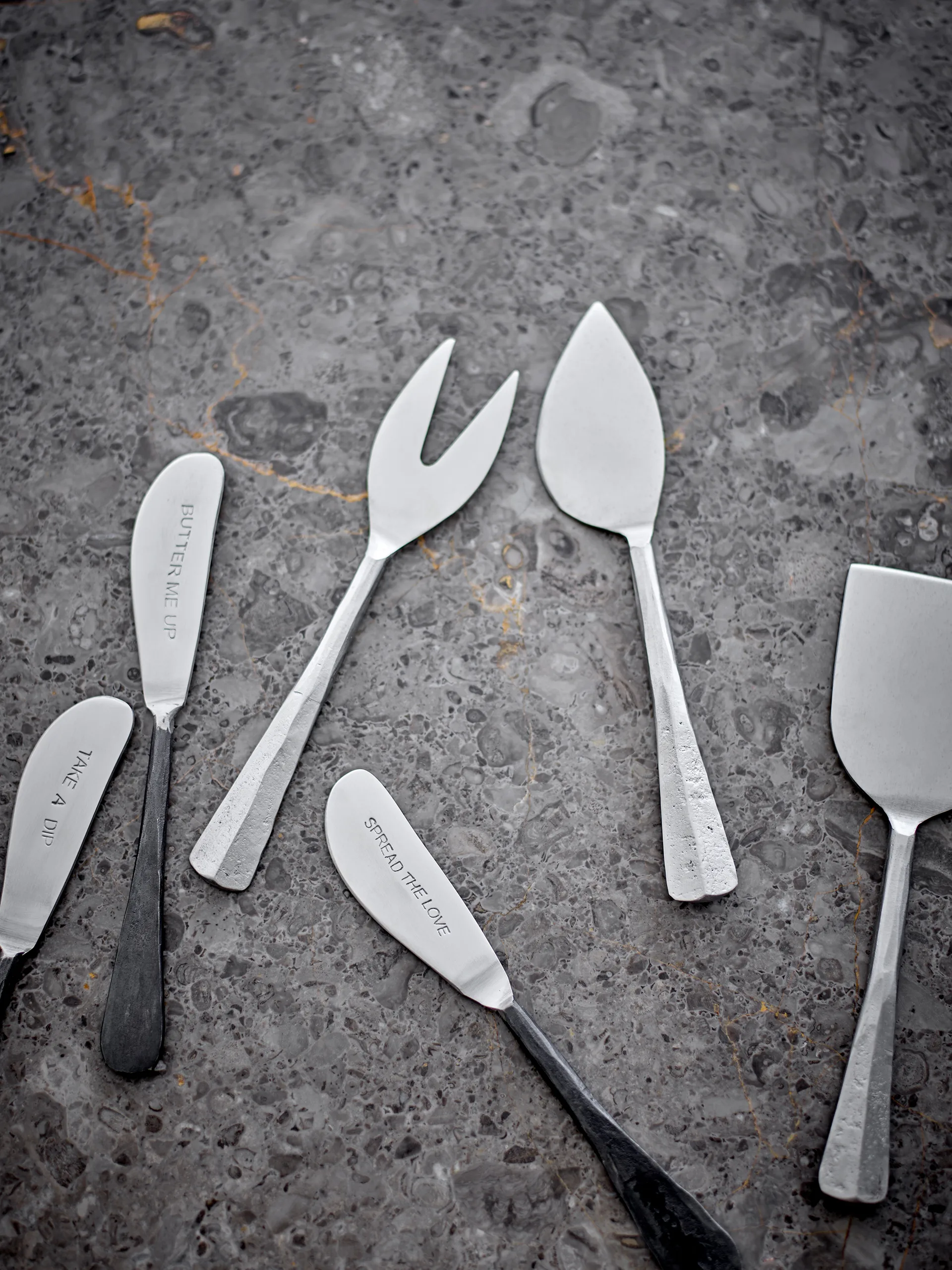 Kinnie kaasmessenset 3-delig, Roestvrij staal Bloomingville