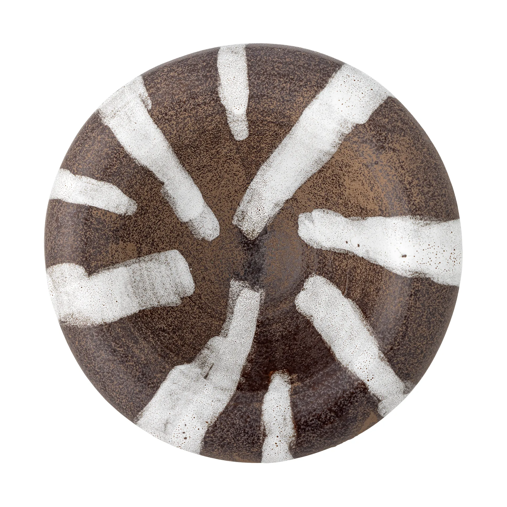 Ladris schaal Ø23 cm, Bruin Bloomingville