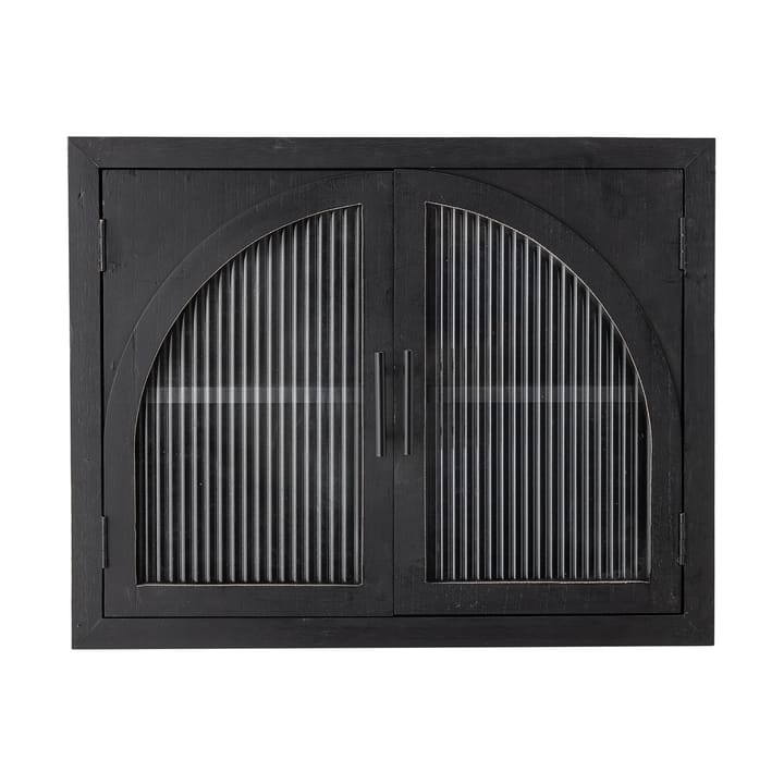 Lario wandkast 62x49x23 cm - Zwart dennenhout - Bloomingville