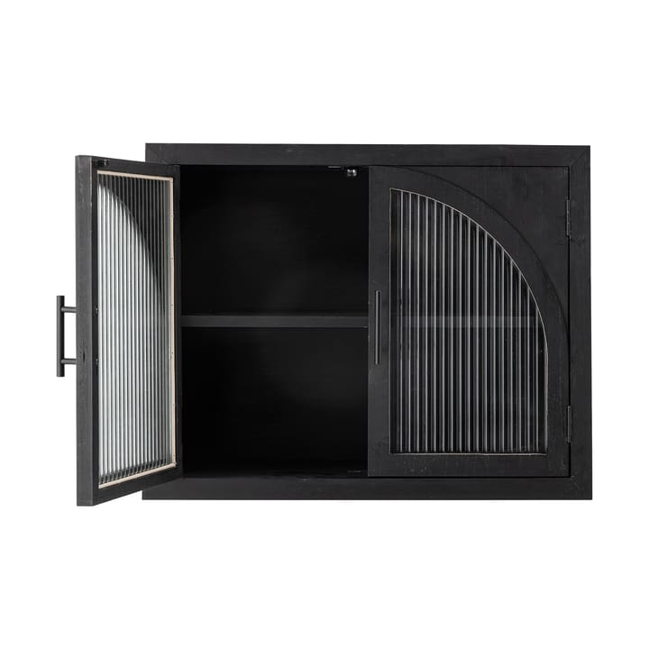 Lario wandkast 62x49x23 cm, Zwart dennenhout Bloomingville
