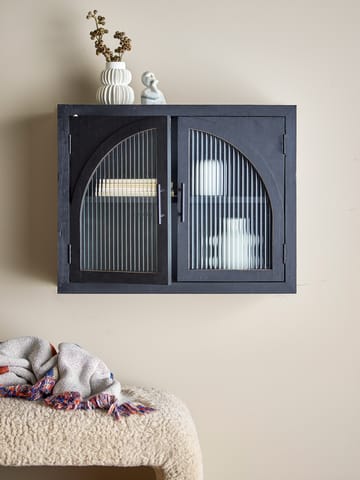 Lario wandkast 62x49x23 cm - Zwart dennenhout - Bloomingville