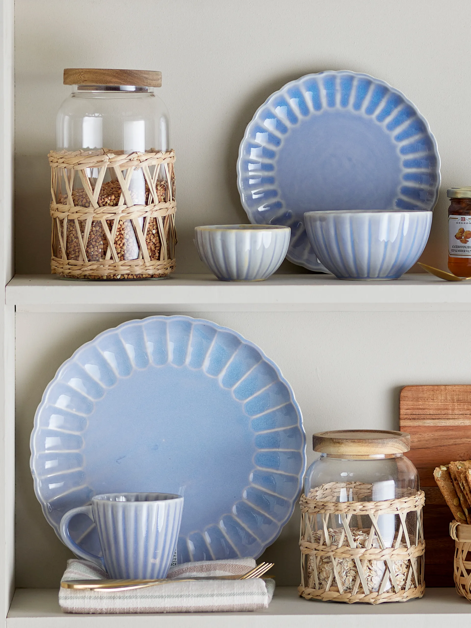 Latina bord Ø27 cm, Light blue Bloomingville