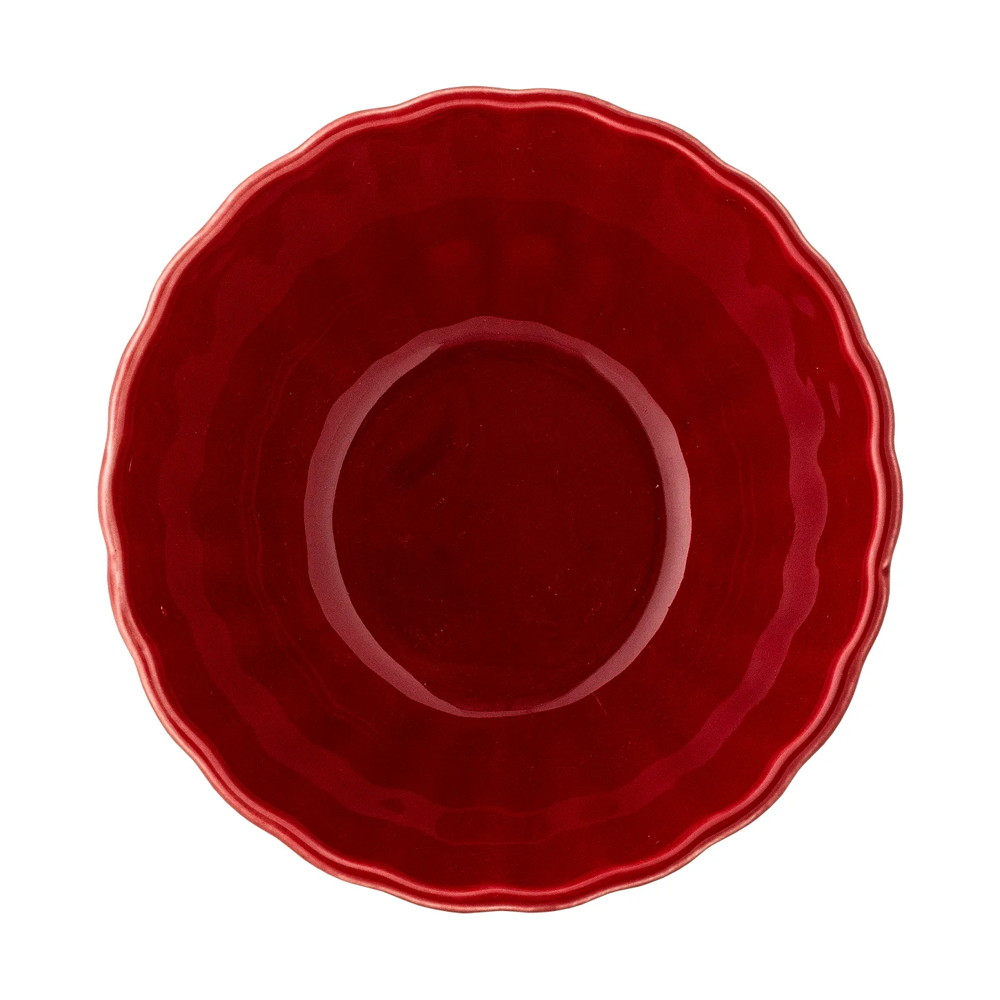 Latina schaal Ø12 cm, Red Bloomingville