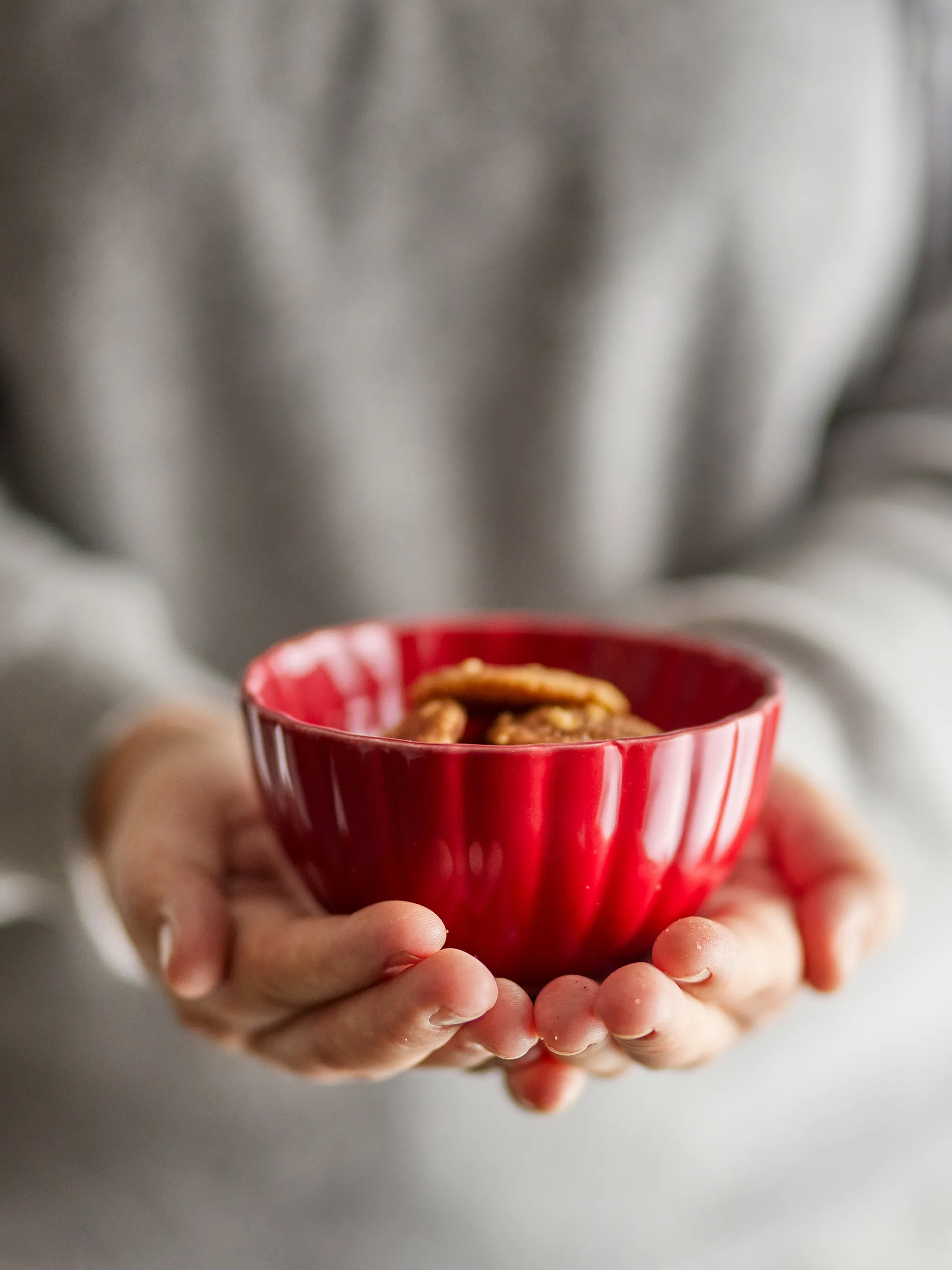 Latina schaal Ø12 cm, Red Bloomingville