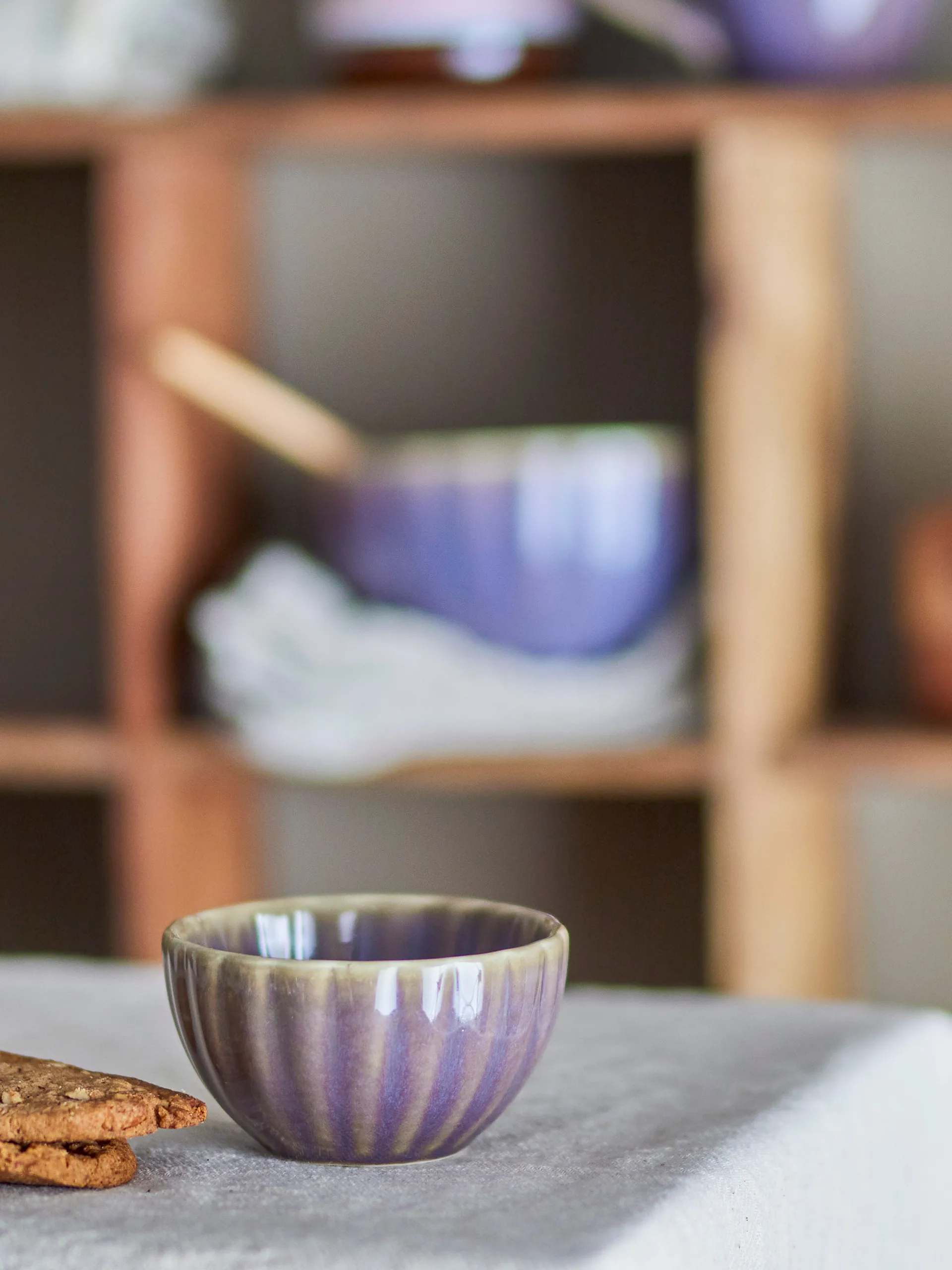 Latina schaal Ø9 cm, Purple Bloomingville