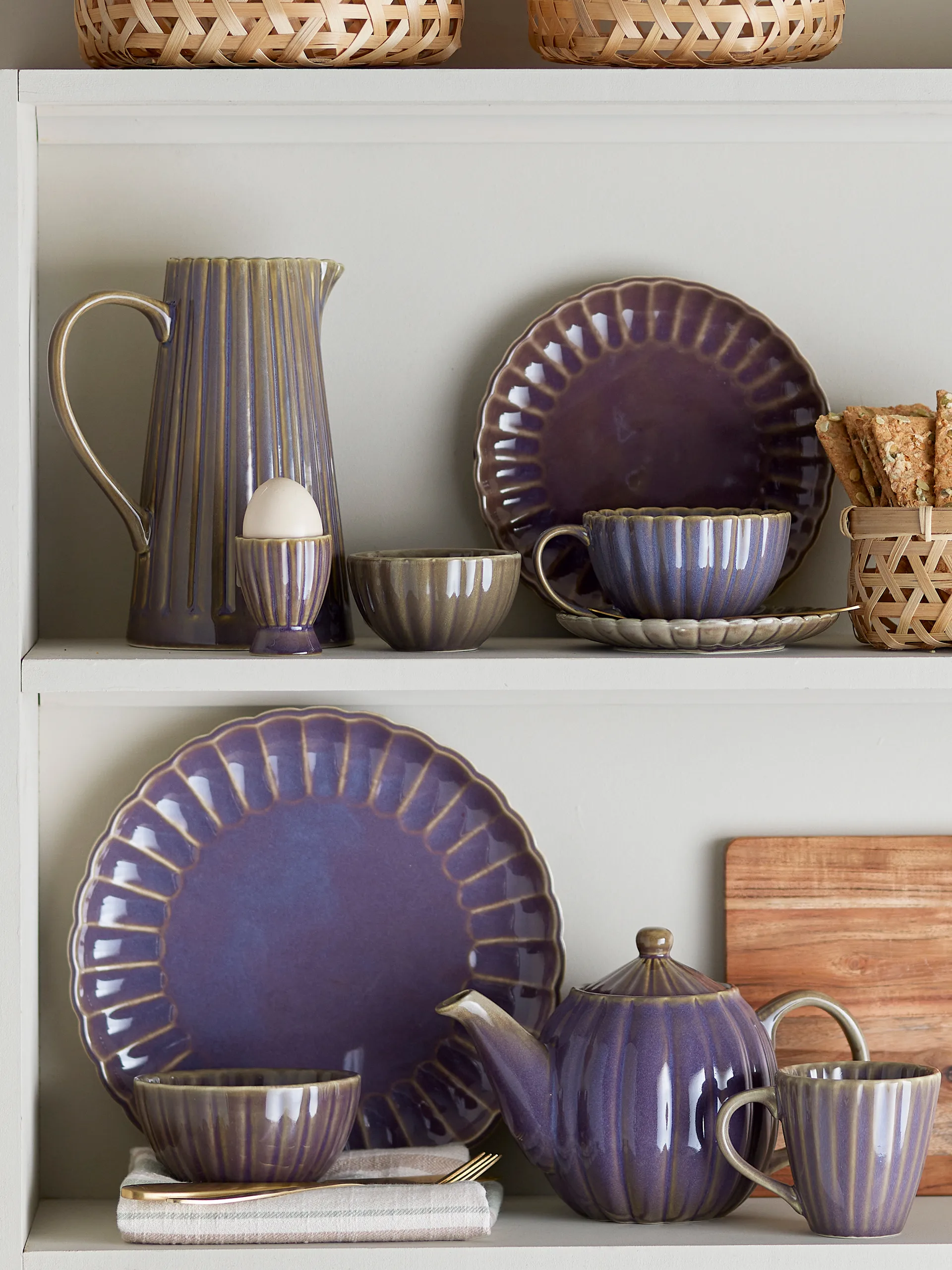 Latina theepot 1,085 L, Purple Bloomingville