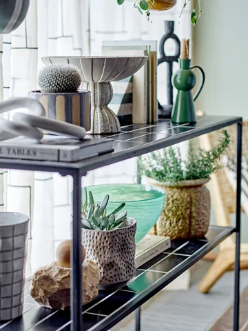Leek decoratie 2-delig - Zandsteen - Bloomingville