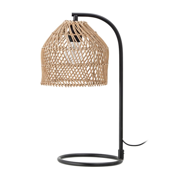 Leia tafellamp rotan, Natuur-zwart Bloomingville
