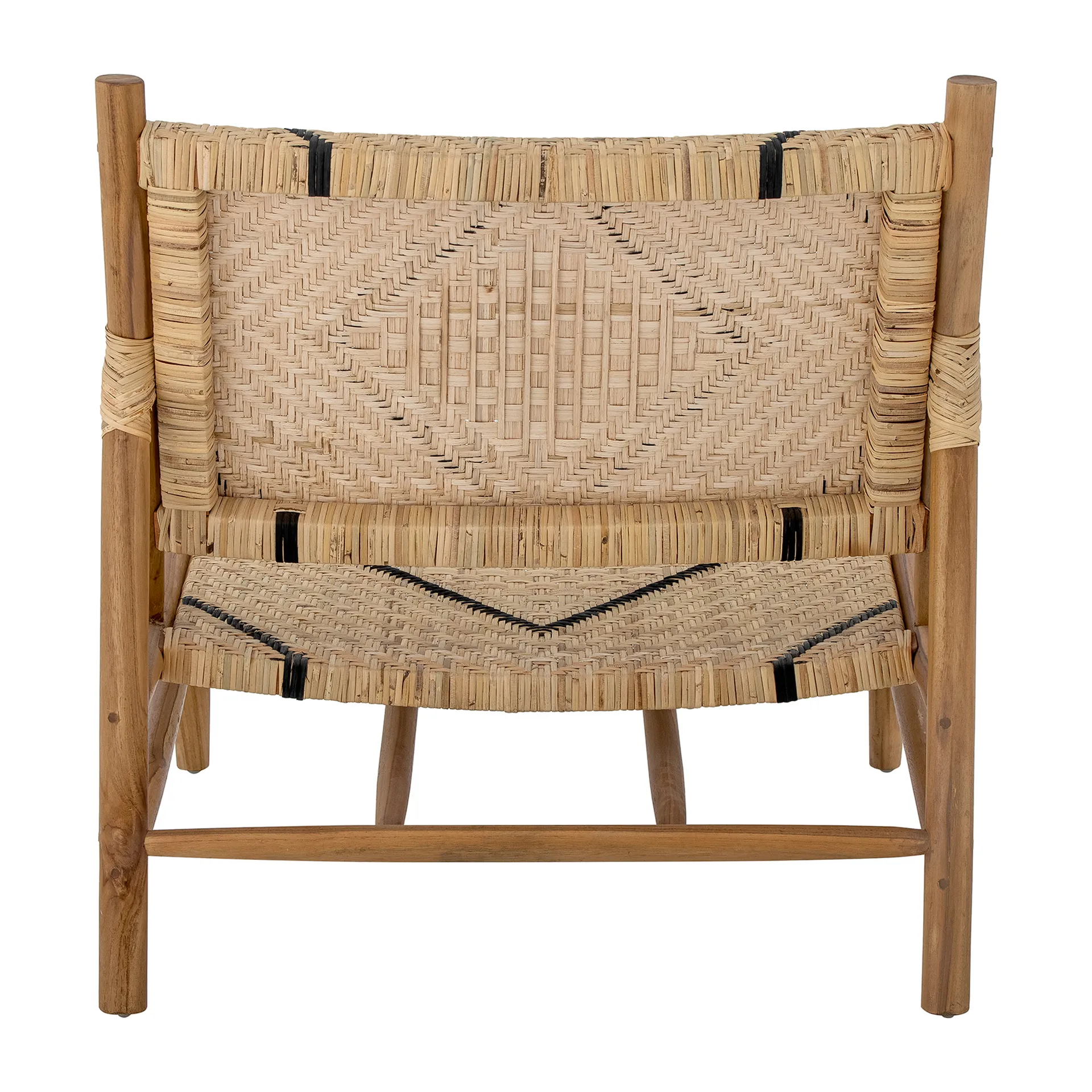 Lennox loungestoel, Natuur-teak Bloomingville