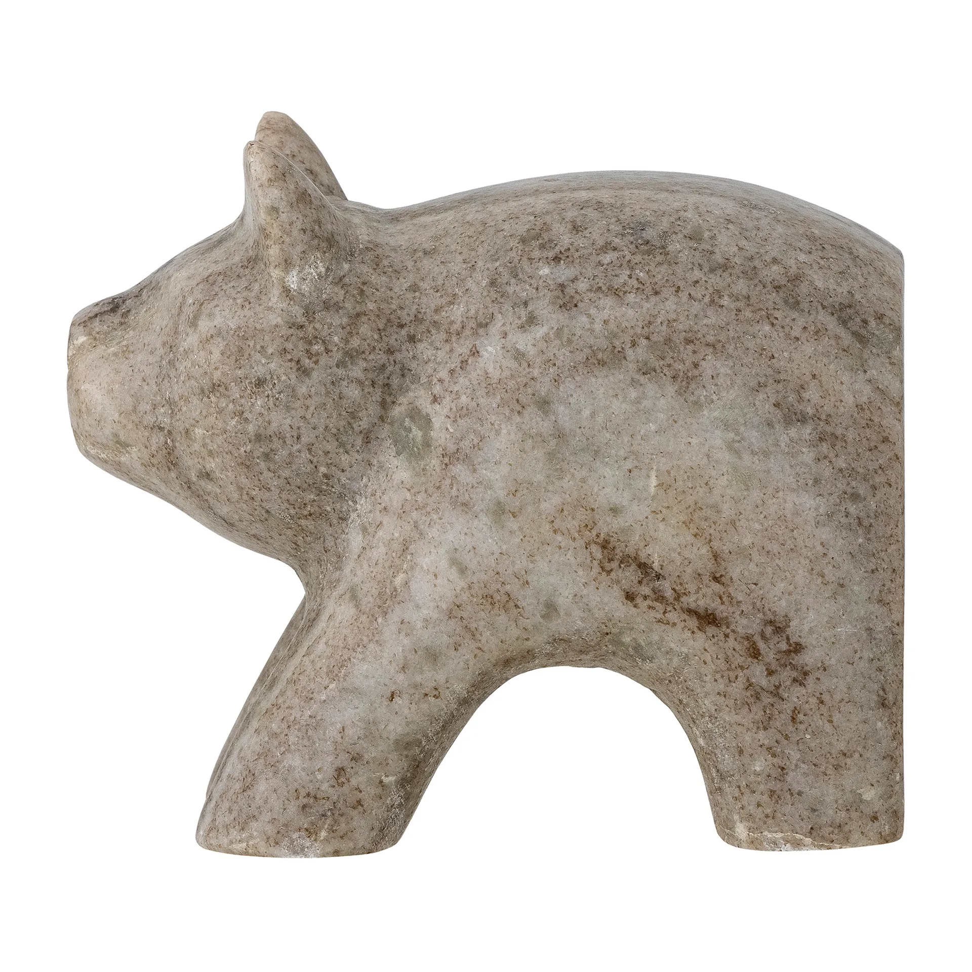 Lenora boekensteun 13x11x8 cm, Marmer natuur Bloomingville