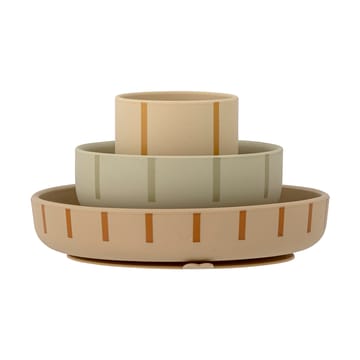 Levi kinderservies 3-delig - Green - Bloomingville