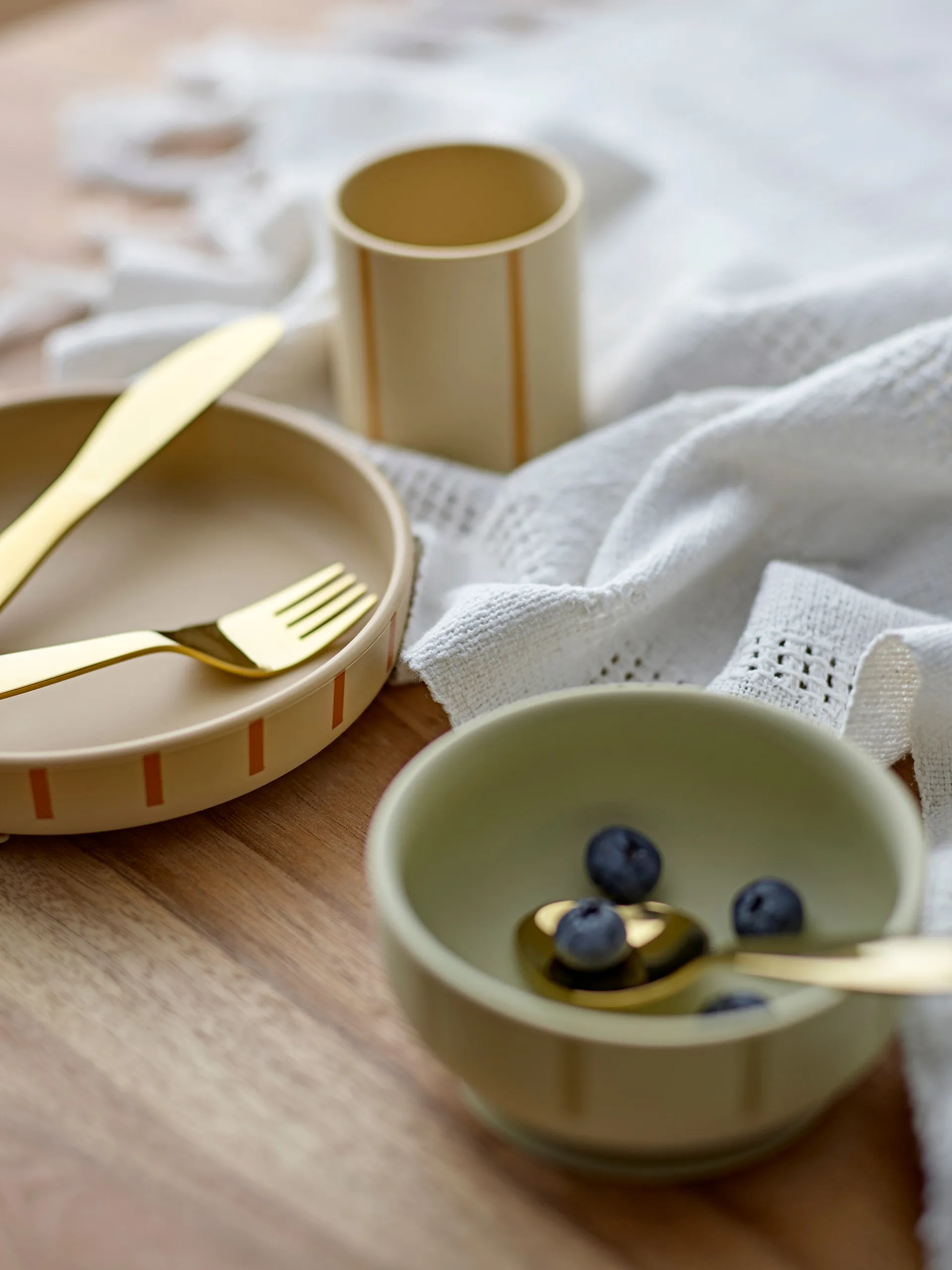 Levi kinderservies 3-delig, Green Bloomingville