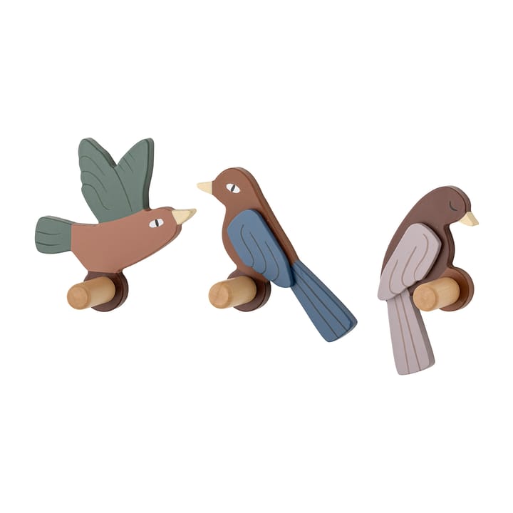 Lewi haak 3-delig - Vogels - Bloomingville